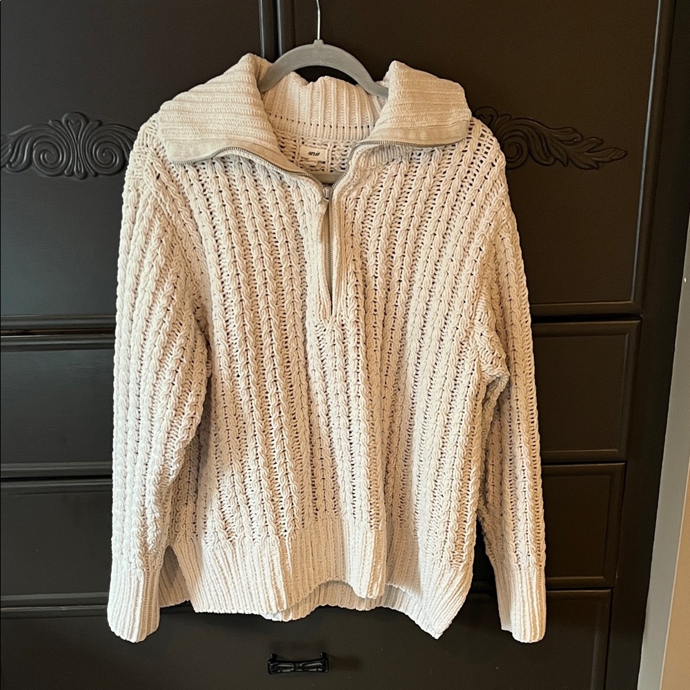 Aerie - Cozy Cream  Knit Sweater